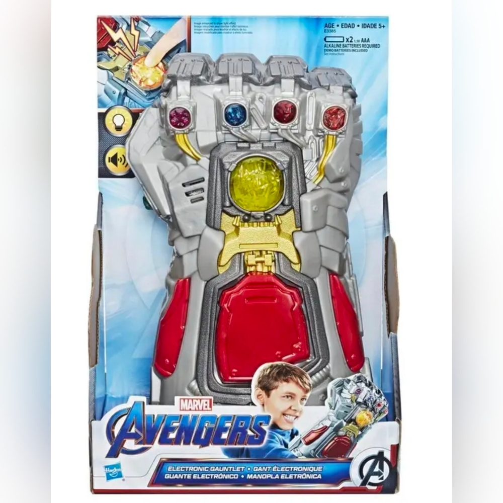 Marvel Avengers: Endgame Electronic Thanos Gauntlet Hasbro Light And Sound NIB